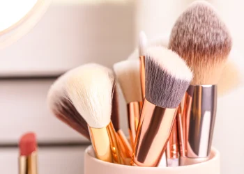 What is a full face brush used for?