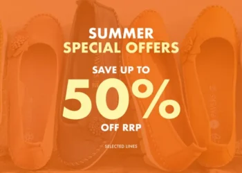 Save up to 50% on certain styles just in time for your summer vacation