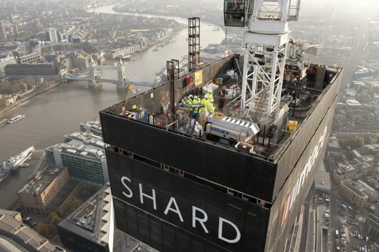 The View from The Shard: London’s Breathtaking Panorama from the Skies