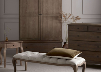 Elevate Your Bedroom with Feather & Black Chairs and Stools