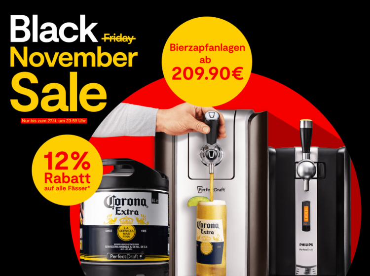Der Traum eines jeden Bierliebhabers: PerfectDraft’s Black November Sale ausgepackt