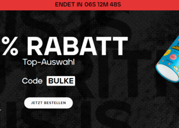 Unschlagbare Deals: Sichern Sie sich 45% Rabatt auf Top-Artikel im BULK Exclusive Sale!