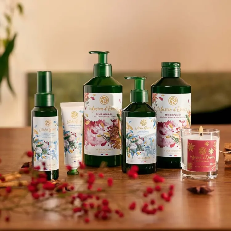 Die Weihnachtskollektion von Yves Rocher: Natur trifft Weihnachtsglamour