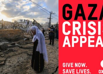 Gaza Crisis Appeal: Oxfam’s Response to the Humanitarian Emergency