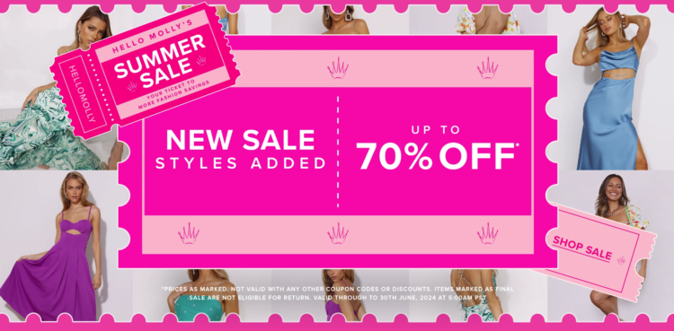 Hello Molly Sale: Chic Styles at Irresistible Prices!