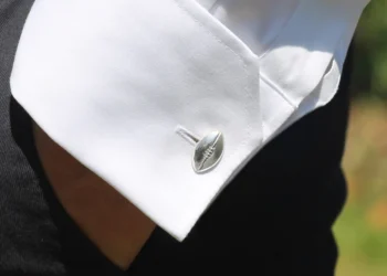 Crafted Brilliance: Explore All Silver Cufflinks by Hersey and Son