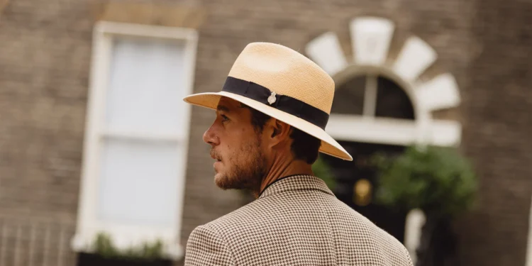Lucius Down Brim Panama Hat: Classic Elegance Meets Practical Sun Protection