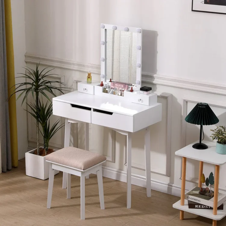 Create Your Dream Vanity: Stunning Dressing Tables from Living and Home
