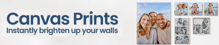 Elevate Your Space with Personalised Canvas Prints by Printerpix