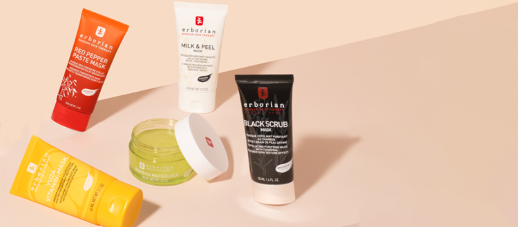 Brillez de mille feux : transformez votre peau avec les masques Erborian