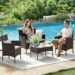 Transformez votre espace extérieur avec les meubles de jardin élégants et durables de SONGMICS