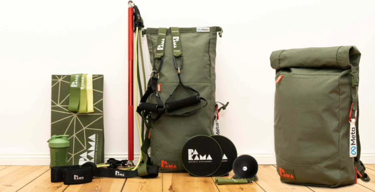 Pakama: Ihr tragbares Fitnessstudio für unterwegs