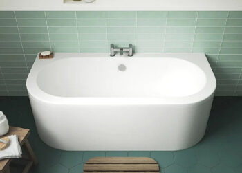 Transform Your Bathroom with Stylish and Space Saving Back to Wall Baths from Wholesale Domestic