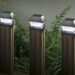 Illuminate Your Garden Sustainably with Solar Fence Lights from Lightbulbs Direct