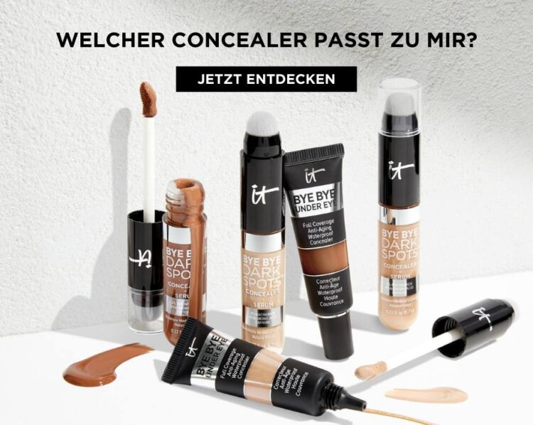 Mehr als nur Make-up: Concealer und CC-Cremes von IT Cosmetics mit Hautpflegewirkung