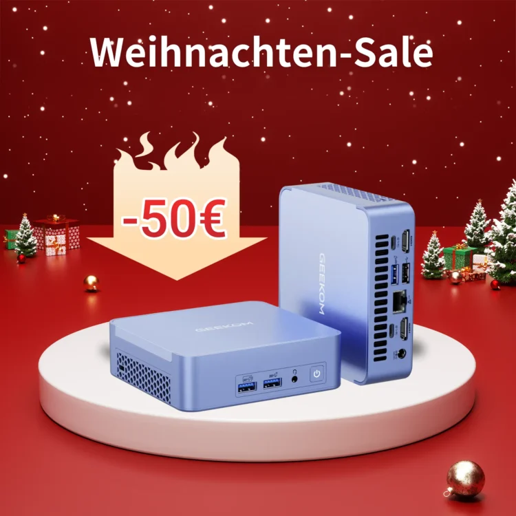 Rüsten Sie Ihre Technik zu Weihnachten auf: Die besten Mini-PCs mit Top-Leistung im Angebot
