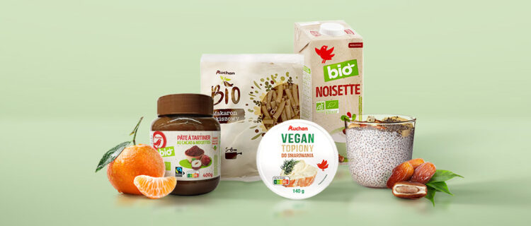 Zdrowszy i bardziej zrównoważony styl życia z produktami organicznymi Auchan