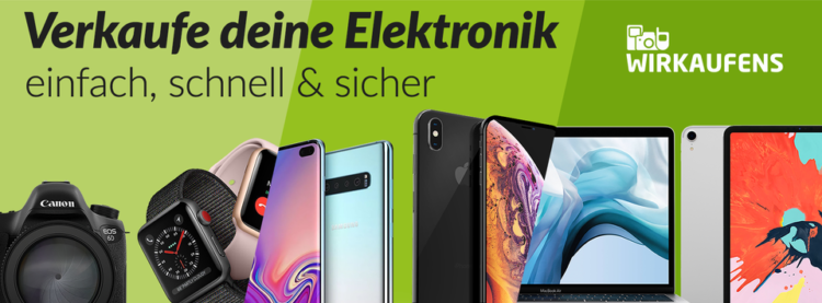 Verkaufen Sie Ihre Elektronik mit WIRKAUFENS – schnell, einfach und nachhaltig