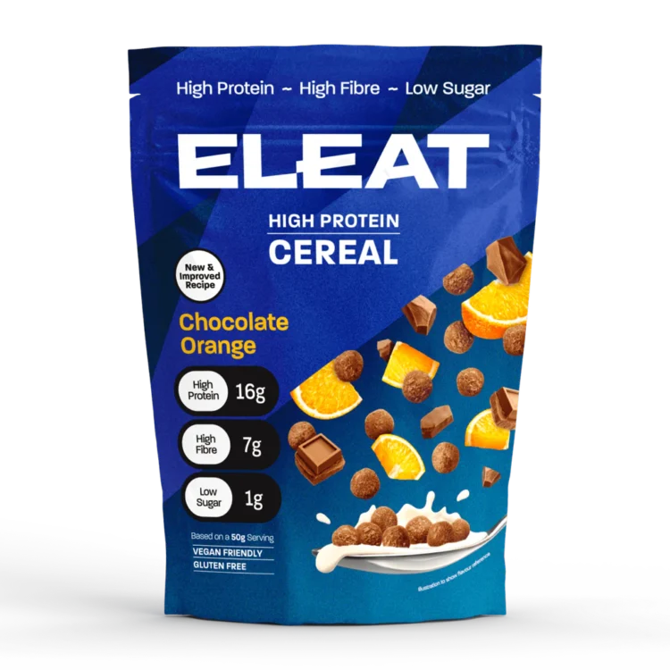 ELEAT Cereals: High-Protein, Low-Sugar Crunch to Fuel Your Day the Healthy Way!