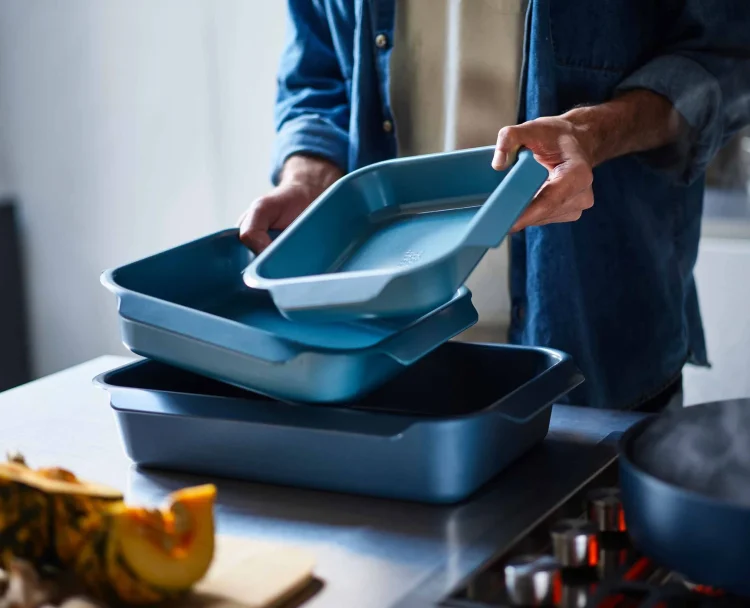 Upgrade Your Kitchen with Durable, Non-Stick, Stackable Cookware