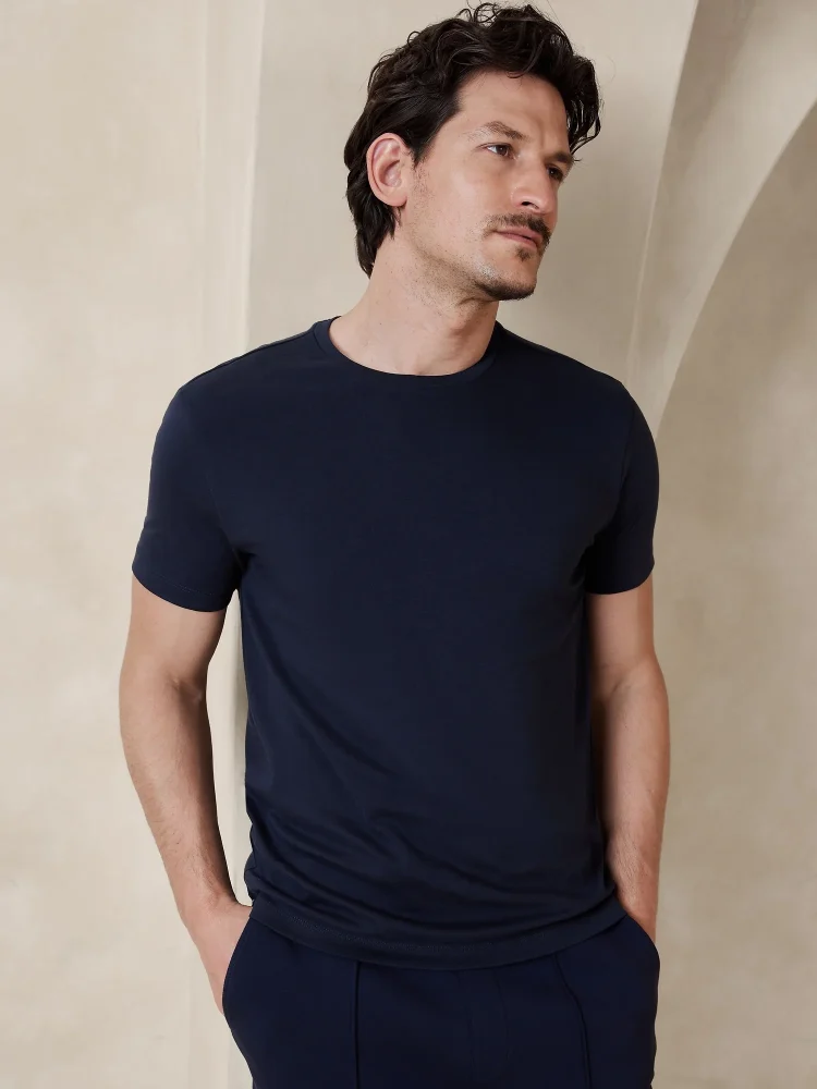 Bleiben Sie stilvoll und komfortabel mit den ETERNA Herren-T-Shirts – ein Muss für Ihren Kleiderschrank