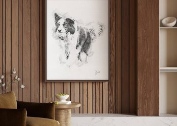 Custom Pet Art at LIME & LOU: A Timeless Tribute to Your Furry Friend
