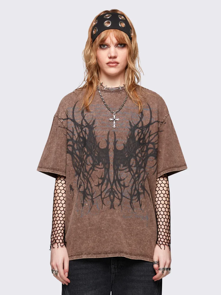 Complete Your Look with Minga’s London Y2K, Grunge & Alt Fashion Tops & Tees