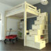 Optimisez l’espace de votre chambre avec des lits mezzanine en bois haut de gamme