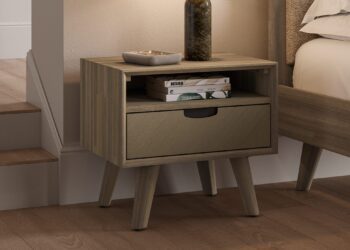 Transform Your Bedroom with Feather & Black Bedside Tables: The Perfect Blend of Luxury, Style, and Practicality