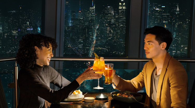 Dine With Spectacular City Views At ONE WORLD OBSERVATORY Restaurant
