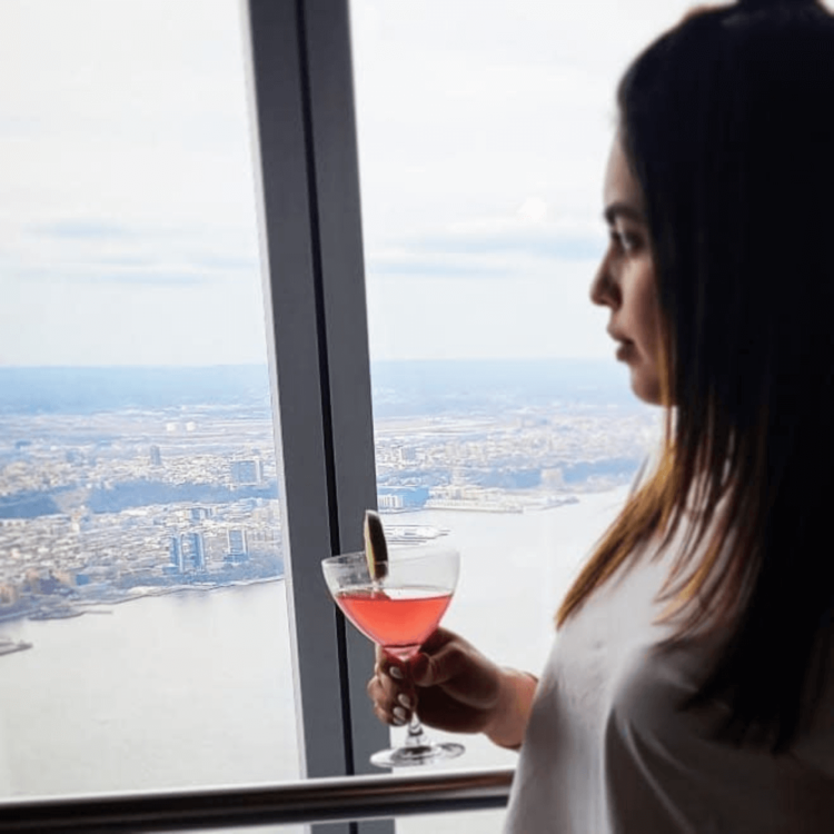 Witness The Stunning New York Skyline From Twelve Hundred Feet Above
