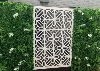 Modernize Your Living Space With Elegant Artificial Vertical Garden Decor