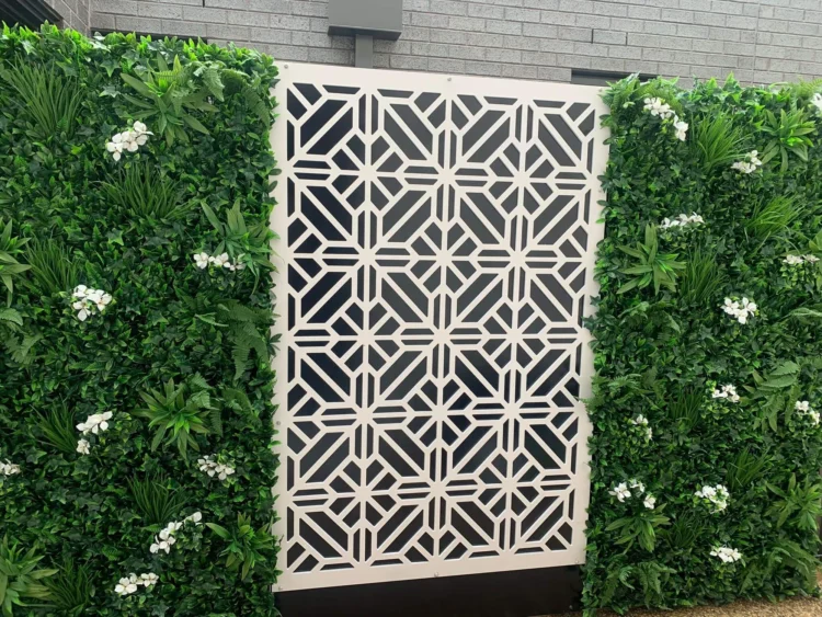 Modernize Your Living Space With Elegant Artificial Vertical Garden Decor