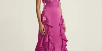 Embrace Timeless Elegance with These Stunning Embroidered and Ruched Silhouettes