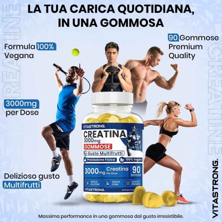 Scopri i migliori prodotti Vitastrong per una crescita muscolare significativa