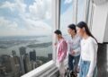 Capturando momentos icônicos da cidade no topo do One World Observatory