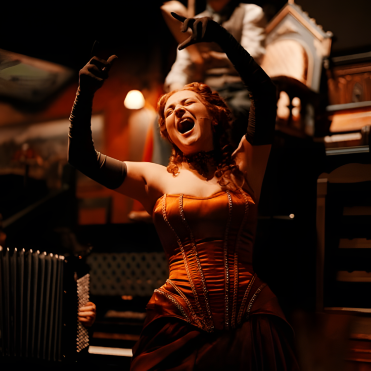 Escape Into The Glamour Of 1890s Parisian Cabaret Nights