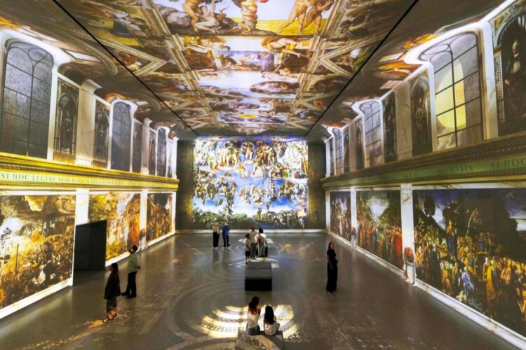 Step Inside London’s Largest Immersive Art Gallery at Frameless
