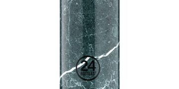 24bottles Clima Bottle Green Marble 500 ml Edelstahlflasche