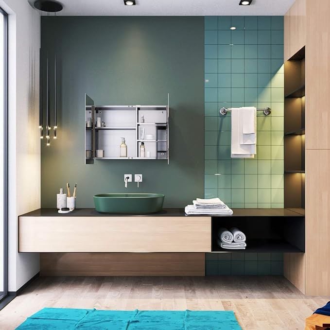 Transform Your Compact Washroom With Modern Storage Solutions And Mirrors