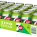 7UP Zero Sugar Mehrfachgebinde mit Getränkedosen