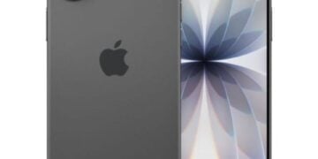 Apple iPhone 17 256GB in black shown on a clean product background