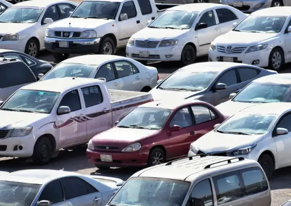 Car parking service at an airport