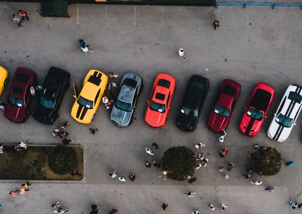 Airport car parks for park and ride