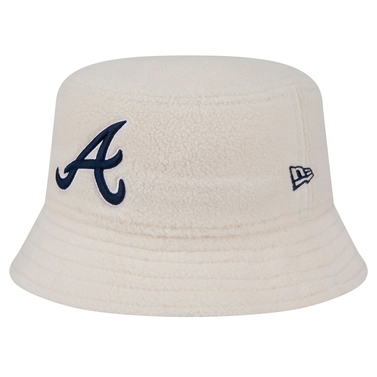 Atlanta Braves New Era chrome cozy bucket hat