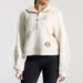 Atlanta Braves light ivory lululemon Scuba oversized half-zip hoodie