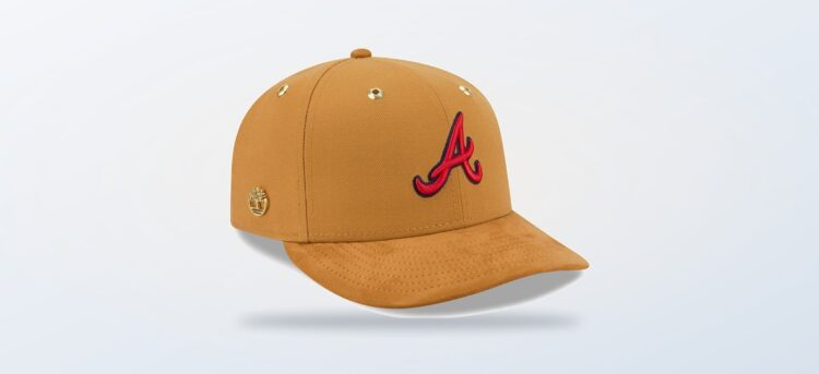Atlanta Braves New Era x Timberland wheat 59FIFTY fitted hat