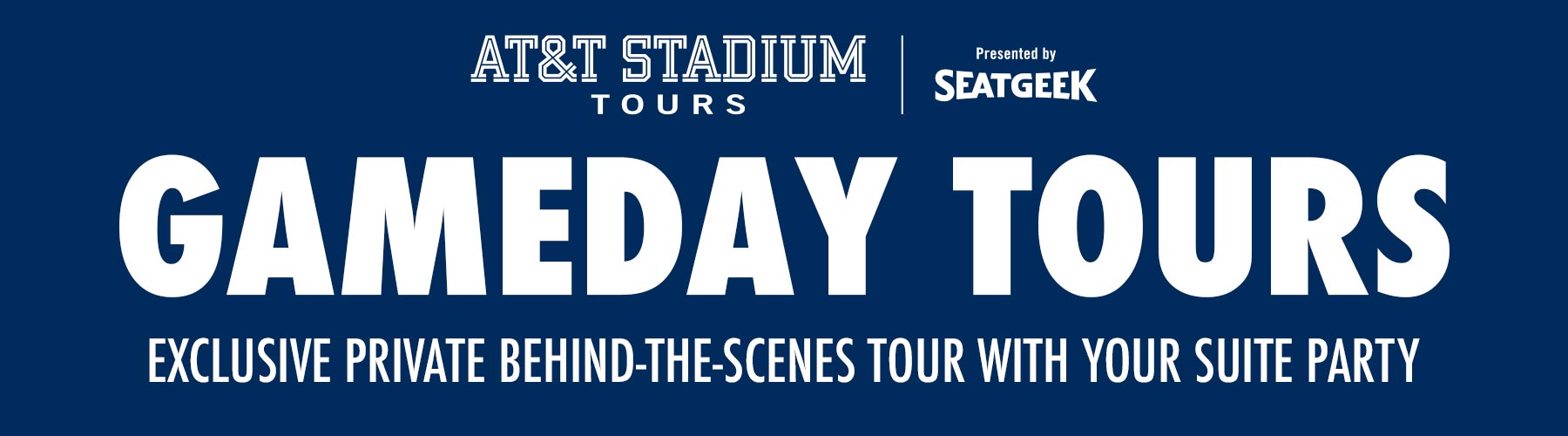 AT&T Stadium Gameday Tour scene before a Dallas Cowboys game