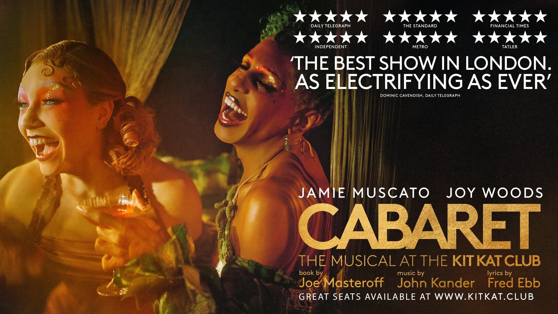 Promotional theatre scene for Cabaret