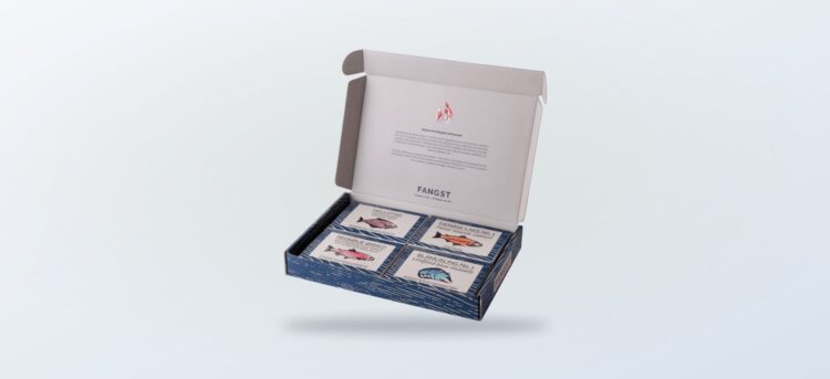FANGST Kingdom of Denmark Box mit nordischen Seafood-Spezialitäten